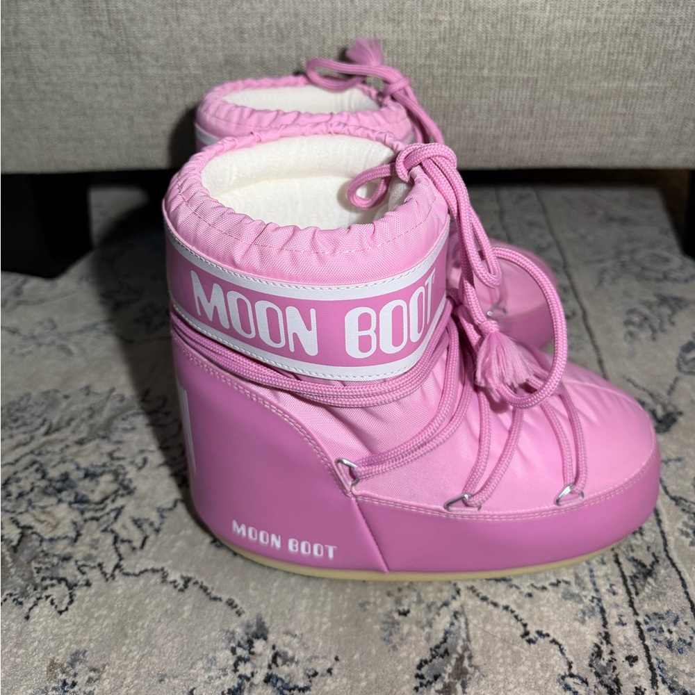 Moon Boot Icon Low Boot Pink - Picture 5 of 11